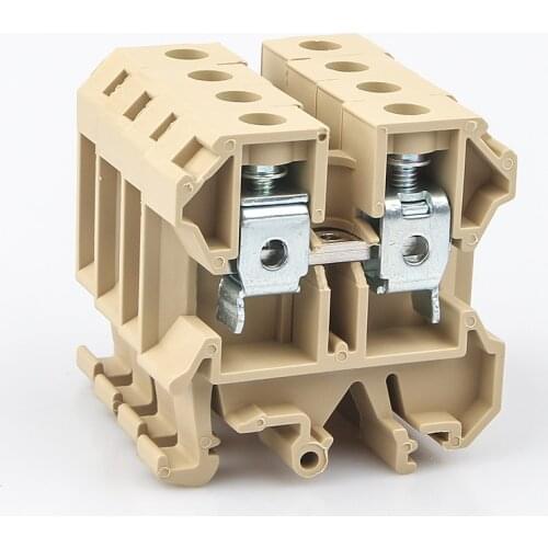 Wire Conductor 10Pcs SAK-16EN Weidmuller Connector Screw Connection Din Rail Terminal Blocks SAK16EN