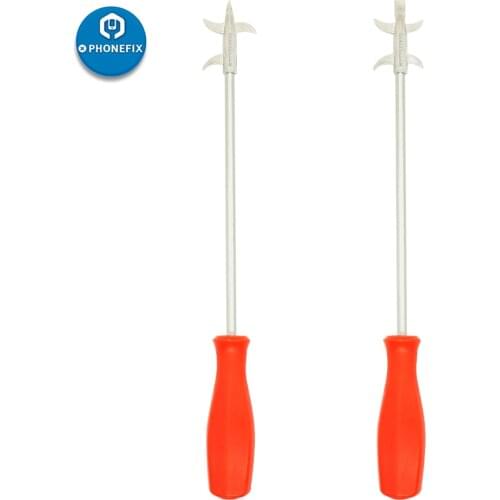 2Pcs Car Trim Removal hook Tool Tyre Stone Remover Trim Pry Tool Auto Fastener Tire Stones Removing Hook Tire Cleaning Hook