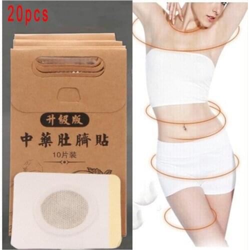 20Pcs Slimming Patch Fat Burning Patches Toxin Eliminating Sleeping Slim Patches Weight Loss Stickers Hot Body Shaping Sticker