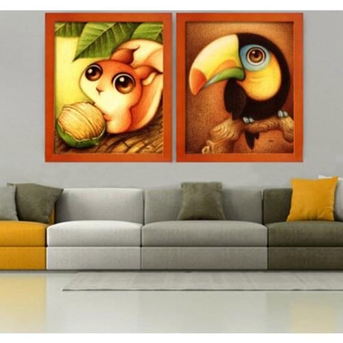 1 Set 5D DIY Diamond Embroidery Living Room Bedroom Accessories Frameless Diamond Mosaic Decoration DIY Diamond Painting