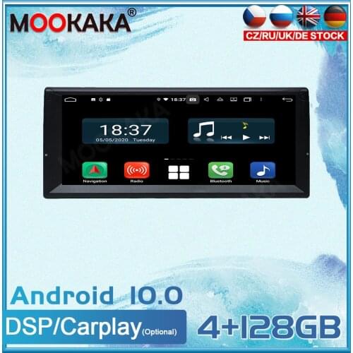 Android 10 4+128G For BMW E39 Multimedia Radio Player Touch Screen Stereo GPS Navigation System DSP Carplay
