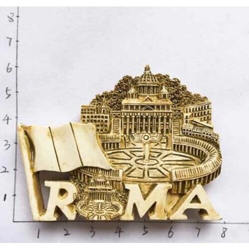 Basilica di San Pietro in Vaticano Vatican City,Colosseum Italy Fridge Magnets Tourist Souvenir Refrigerator Magnetic Stickers