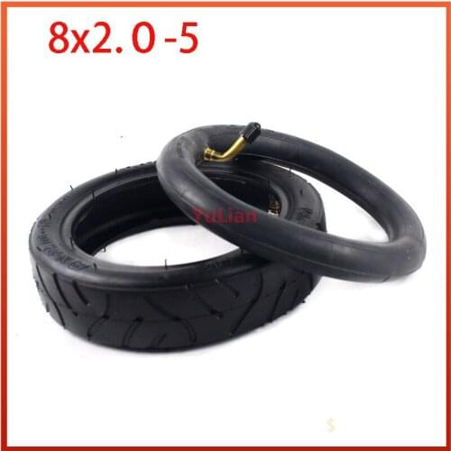 Electric Scooter 8x2.00-5 Inner Tube and Outer Tire 8 Inch Inner Tube for Scooter