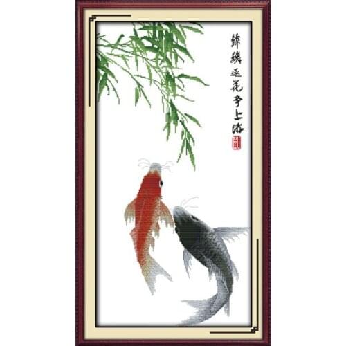 Surplus year after year (7) cross stitch kit canvas aida 18ct 14ct 11ct hand embroidery DIY handmade needlework supplies bag