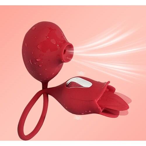 Clit Sucker Vagina Sucking Vibrator Clitoris Stimulator Blowjob Double Head Sex Toys For Adult Women Masturbator Erotic Products