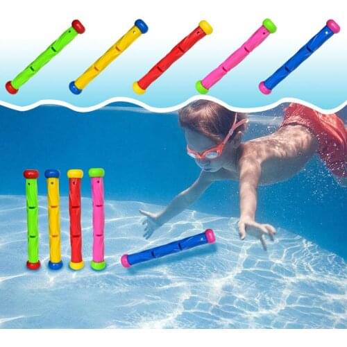 5 stks/partij Zwembad Duiken Sticks Onderwater Fun Duiken Sticks Set Zomer Kind Kid Accessoire Water Scuba Speelgoed Pool Toys
