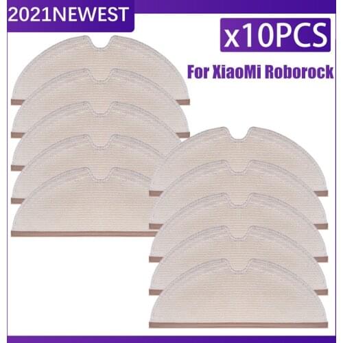 Mop Cloths for Xiaomi Roborock S50 S51 S55 S5 S5Max S6 S6 Pure E25 E35 Parts Xiaomi Vacuum Cleaner 2 Dry Wet Mopping accessories
