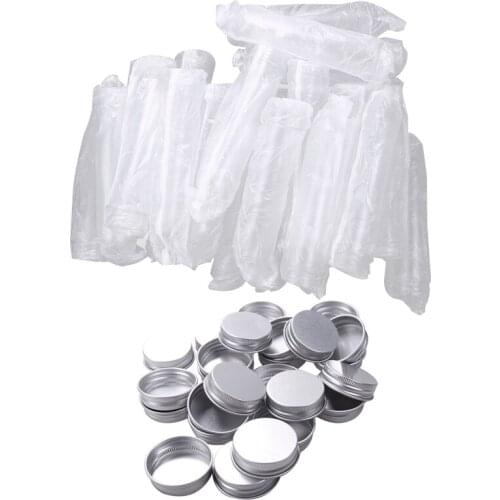 100Ml Plastic Test Tubes (25Pcs) With Cleaning Brush Transparent Storage Tubes With Lid - Bead Storage Tubes - Plastic Tube For