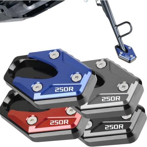 Motorcycle Kickstand Extension Foot Side Stand Enlarger Plate Pad For SUZUKI GSX250R GSX 250R 2013-2019 2020 2021 GW250 GW 250