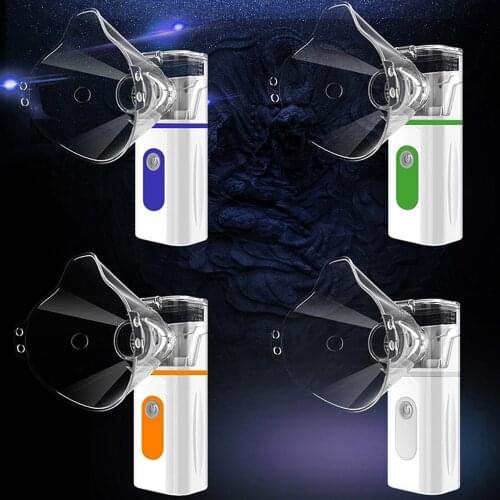 Mini Handheld Portable Autoclean Inhale Nebulizer 10ml IP22 Humidify Mist Atomizer Waterproof Steaming Adjustable For Adults