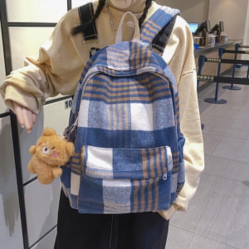 Женские рюкзаки в клетку SEETIC China At AliExpress