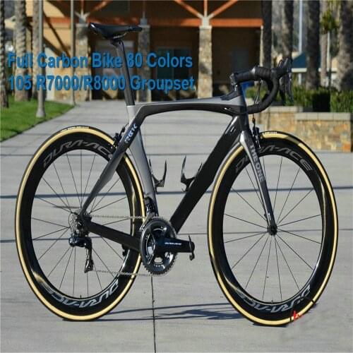 Sliver Black RB1K THE ONE Carbon Road Full Complete Bike with groupset 50mm 60mm Carbon Wheelset
