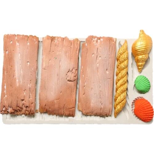 DIY conch tail Liquid silicone mold Fondant baking tool cake mould Baking utensils Cake Decorating Valentines Easter