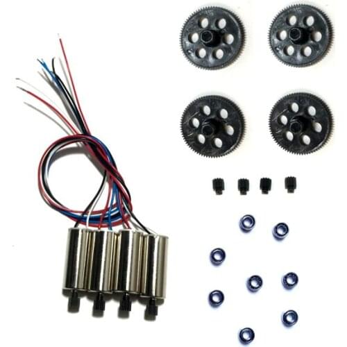 VISUO XS816 XS809S XS809 XS809HW XS809W RC Quadcopter Drone Spare Parts ccw cw engine motor gear upgrade bearing gears kit