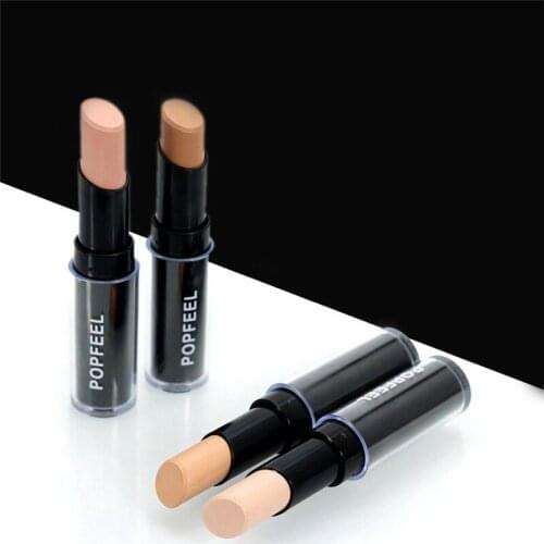 1 Pcs Concealer Stick Foundation Full Coverage Contour Cream Facial Eye Makeup Base Primer Moisturizer Blemish 4 Colors Conceal
