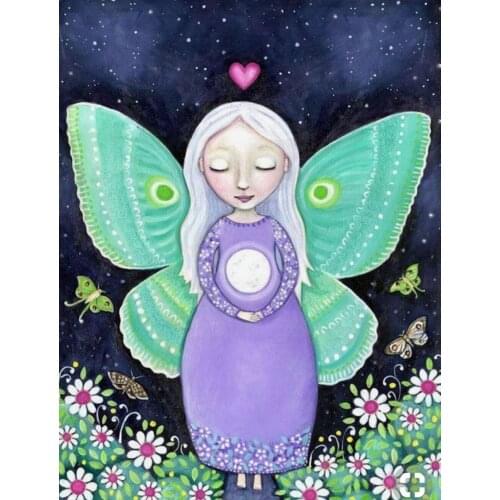 10*8 Pretty girl flower rubber stamp Transparent Clear Stamps Silicone Seals for DIY scrapbooking photo album Card Making