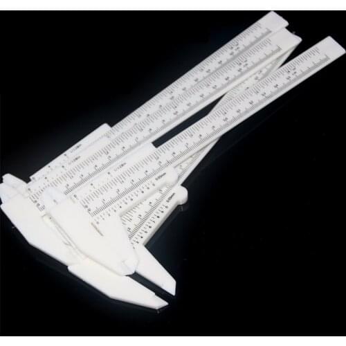 5Pcs Eyebrow Shaping Tools Measurement 150mm Microblading Plastic Measuring Vernier Slide Caliper Permanent Makeup accesories
