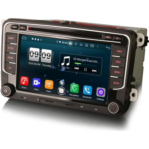 7" Android 10.0 OS Car DVD Multimedia GPS Radio System Player for Skoda Superb 2008-2015 & Praktik 2007-2011 & Rapid 2012-2013