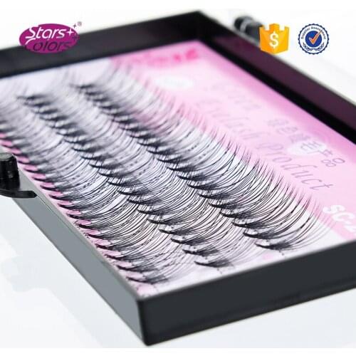7 trays/lot fake Eyelashes Natural false Environment 10D Eye lash Handmade lash make up cilia Extension tools
