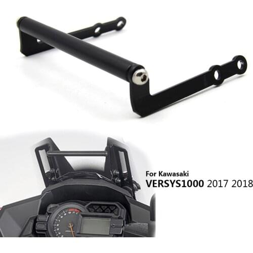 For Kawasaki Versys 1000 VERSYS1000 2017-2018 Motorcycle 12mm mobile phone GPS navigation bracket Mounting bracket