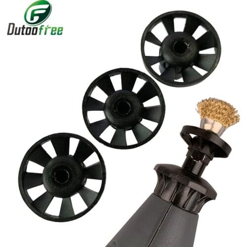 Electric Grinder Fan Dust Blower Nut Collet Dust Removal Tool For Woodworking Engraving Polishing Electric Drill Accessories