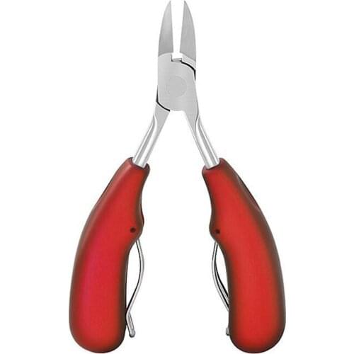 Sharp Stainless Steel Heavy Duty Toenail Clipper Cutter For Thick Or Ingrown Nail Dead Skin Dirt Remover Nail Care Pedicure Tool