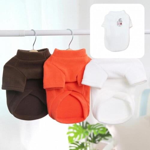 Cosplay Skin-friendly Pet Dog Warm Short Sleeve Shirt Outfit Pet Accessories