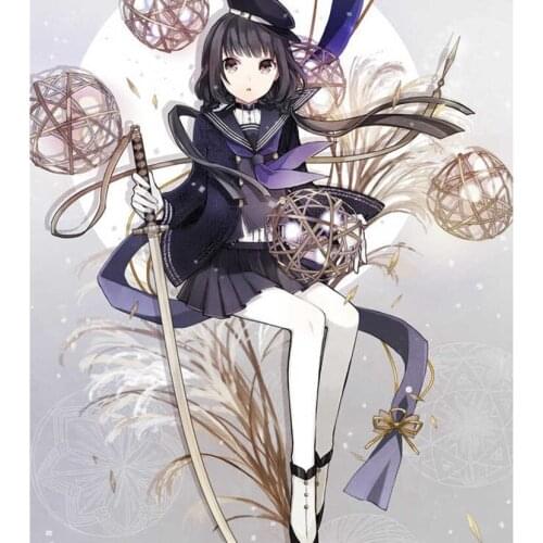 Good-looking Anime Beautiful Girls Diamond Painting Cross Stitch Full Diamond Embroidery Home Decor GJ737