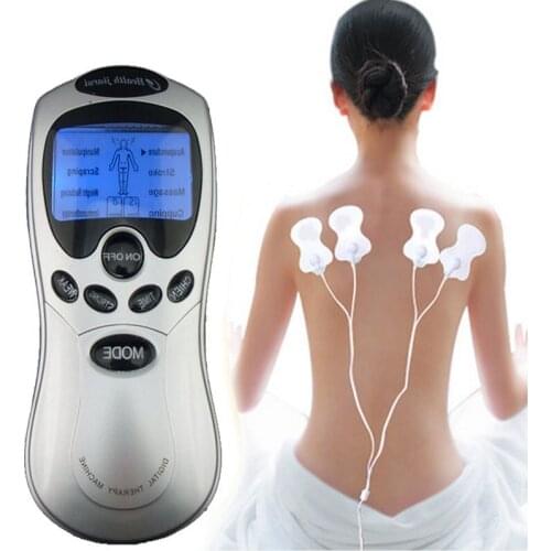 6 Electrode Health Care Tens Acupuncture Electric Therapy Massageador Machine Pulse Body Slimmming Sculptor Massager Apparatus