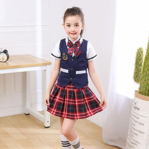 New childrenschorus performance student uniforms childrens dance clothes boys and girls poetry recitation performance clothing