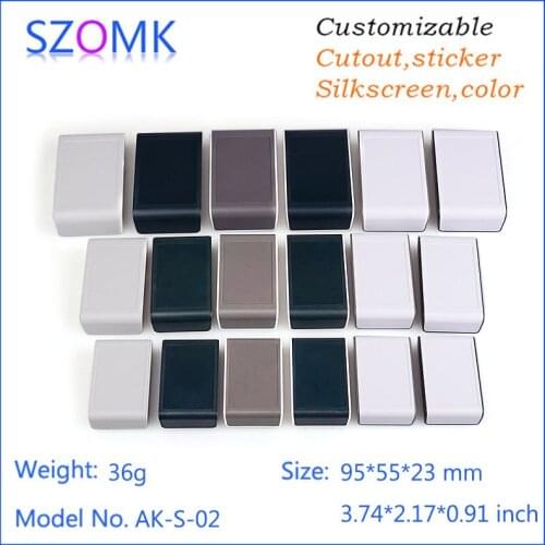 Manufacture szomk plastic box electronics (1pcs) 95*55*23mm Diy housing Switch ABS material box portable handheld instrument box