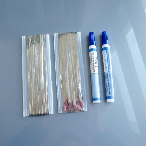 20 Meters Tabbing Tab Wire + 2 Meters PV Ribbon Bus Wire + 2Pcs 951 Soldering Rosin Flux Pen For DIY Soldering Solar Cell Panel