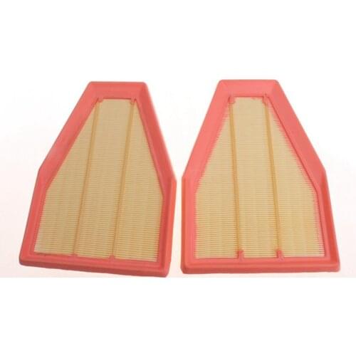 1Pair Auto Air Filter Element Suit for 911 3.4L 3.8L GT3 OEM NO 99111013000