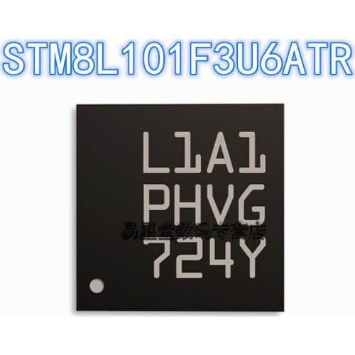 1PCS-10PCS 100% brand new original authentic STM8L101F3U6ATR QFN-20 8L101F3U6ATR QFN20 Code: L1A1 8-bit microcontroller 16MHz/8K