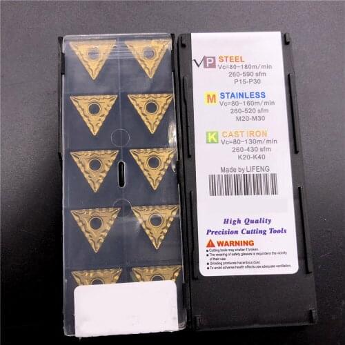 10pcs TNMG160404-CQ LF9011 TNM331 for Steel stainless steel cast iron milling carbide inserts