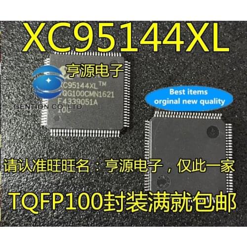5PCS XC95144XL-TQ100 XC95144XL-10TQ100C QFP100 microcontroller in stock 100% new and original
