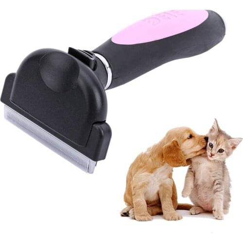 Combs Automatic Dog Hair Remover Cat Brush Grooming Tools Detachable Clipper Pet Trimmer Combs for Cat Pet Supplies Furmins