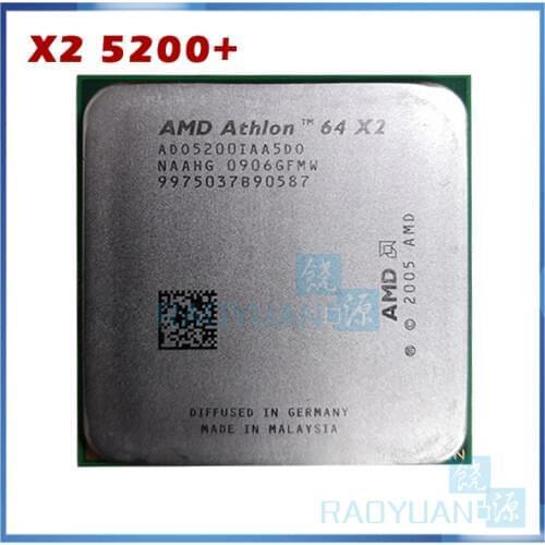 AMD Athlon X2 5200+ 2.7GHz Dual-Core CPU ADO5200IAA5DO AD0520BIAA5DO ADO5200IAA5DU ADO5200IAA5DD Processor Socket AM2 940pin
