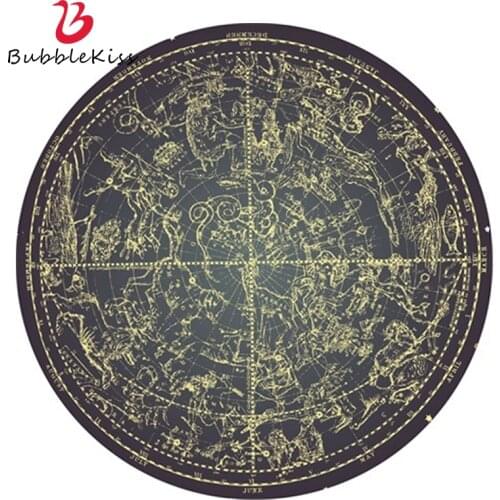 Bubble Kiss Round Carpet Dark Green Rug Home Fashion Floor Mat Modern Abstract Art Rugs And Carpets For Living Room Anti-Static
