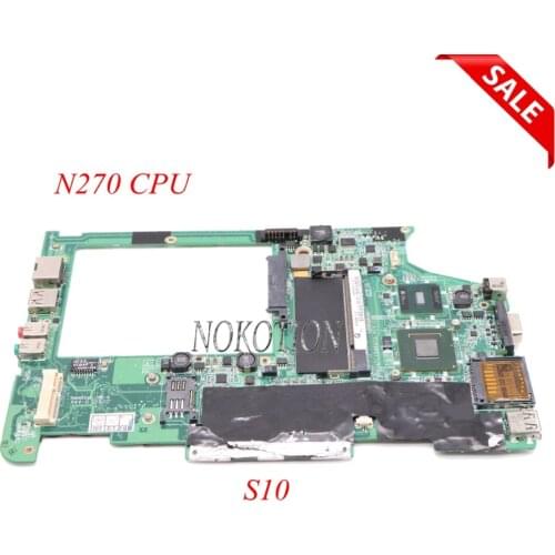 NOKOTION Laptop Motherboard For Lenovo Ideapad S10 31FL1MB00P0 DAFL1BMB6C0 Main Board 945GSE DDR2 N270 CPU Full tested