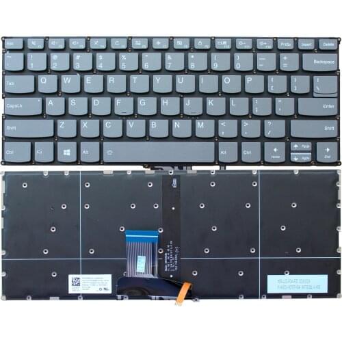 New US Grey Backlit Keyboard for Lenovo Ideapad YOGA 720-12IKB YOGA 720-12