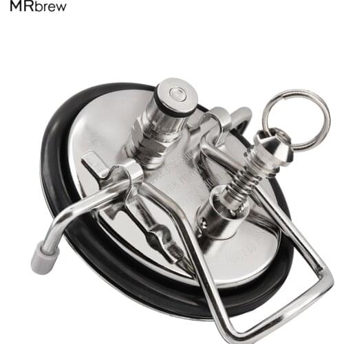 New Replacement Ball Lock Keg Lid Carbonation Home Brew Beer Stainless Steel Style Cornelius