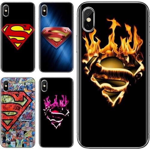 Hot-Superman-C-Logo For Huawei Nova 2 2i 3 3i Y3 Y5 Y6 Y7 Y9 Prime 2015 2016 2017 2018 2019 Silicone Skin Cover