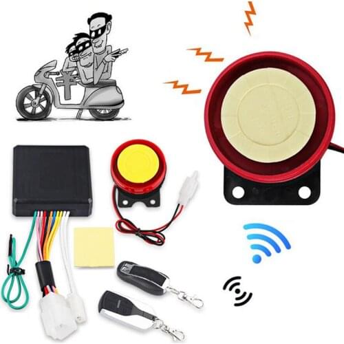 Remote Control Alarm Motorcycle Security System Motorcycle Theft Protection Bike Moto Scooter Motor Alarm System High Quality