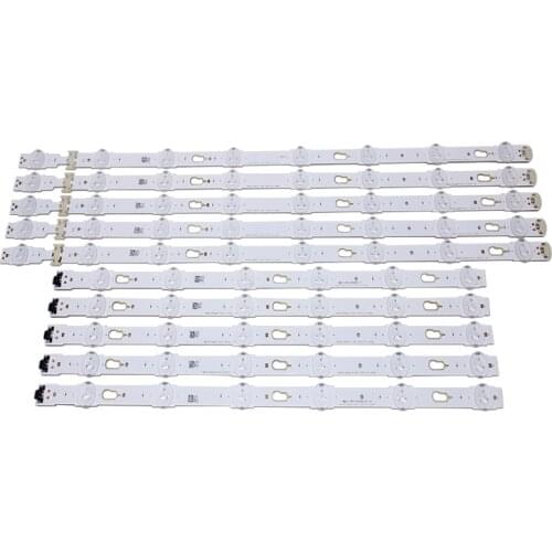 LED Backlight strip 6+8 lamps For Samsung 55 inch TV E306084/E251781 MU6100-55INCH-R/L-8/6EA-170724/170724-4*1.5 Anode tv parts