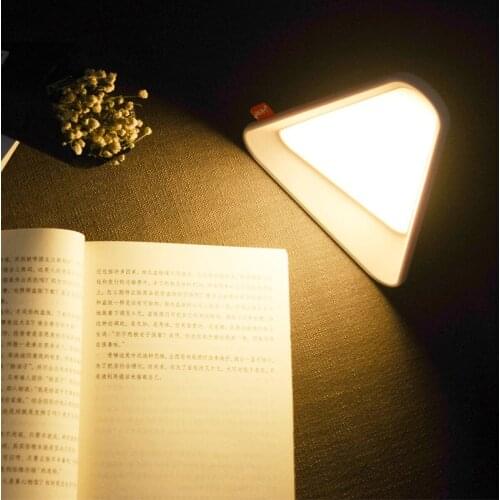 Led Night Light Table Lamp Novelty Bedside Light USB Rechargeable Gift Gravity Sensor Adjustable Atmosphere Bedroom Night Lamp