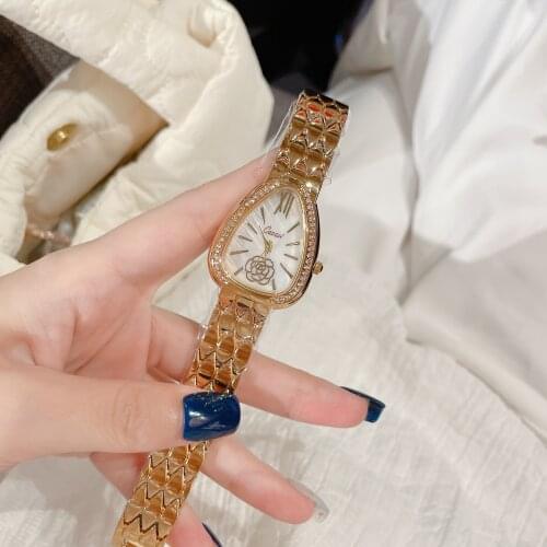 Women Watches 2020 Luxury Gold Ladies Wrist Watches Four leaf clover Womens Bracelet Watch For Female Clock Relogio Feminino