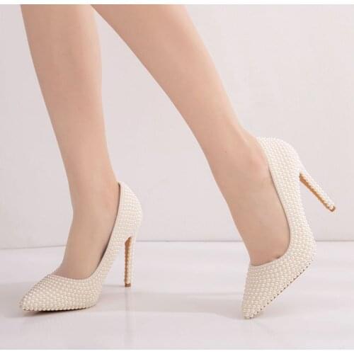 2021 New arrival 11cm stiletto pointed high heel feminine sweet super high heel womens shoes banquet wedding shoes