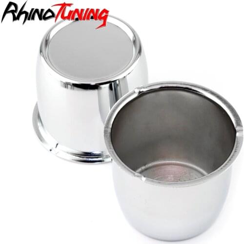 1pcs Push Through Center Caps for 2.65" Center Bore Auto Truck or Trailer Wheels Closed-End 3"Height B084 YG RX3 113-4x Chrome