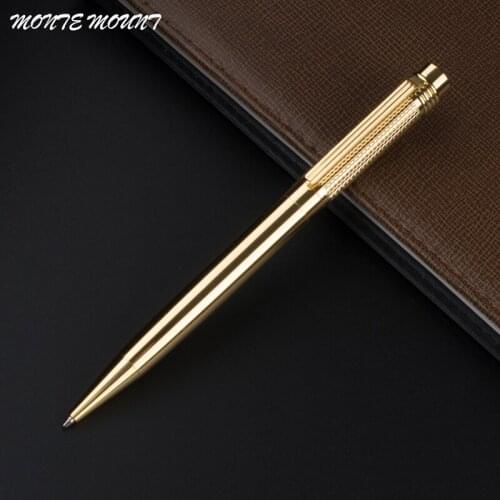1Pcs Mini Metal Durable Ballpoint Pen Rotating Pen Portable BallPoint Pen Small Oil Pen Exquisite Writing Tool